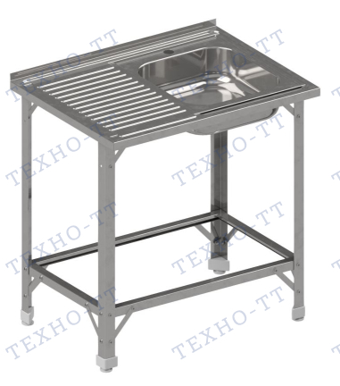 ВАННА МОЕЧНАЯ ЦЕЛЬНОТЯНУТАЯ С КРЫЛОМ ВМЦ3-806ЦП