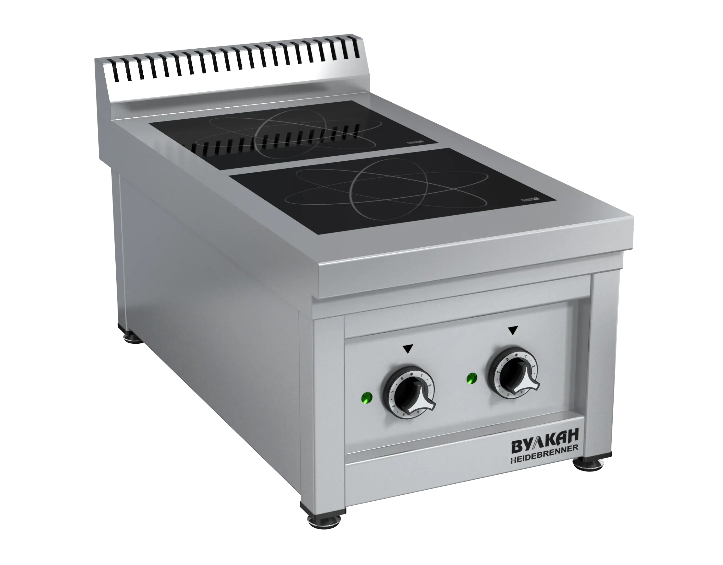 Плита индукционная Вулкан-Heidebrenner,  тип ЕТК2, 2х3,5 кВт,  арт. 7027