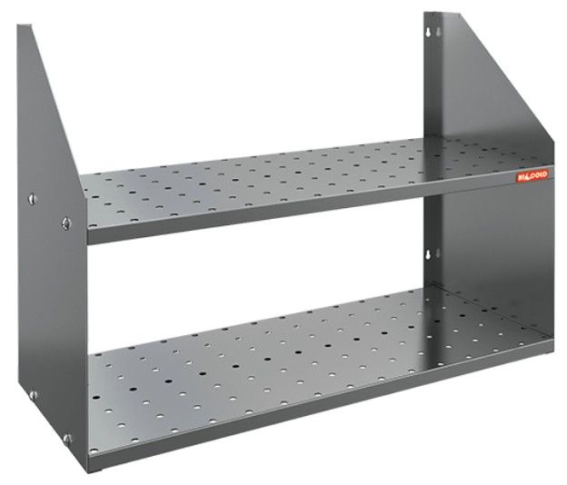 НПД-7/3 П полка настен. двойная с перфорацией, HICOLD RUS
