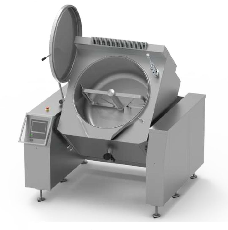 КОТЕЛ ЭЛЕКТРИЧЕСКИЙ ОПРОКИДЫВАЕМЫЙ С ПЕРЕМЕШИВАНИЕМ APACH CHEF LINE GLKE200IATM+E74400040