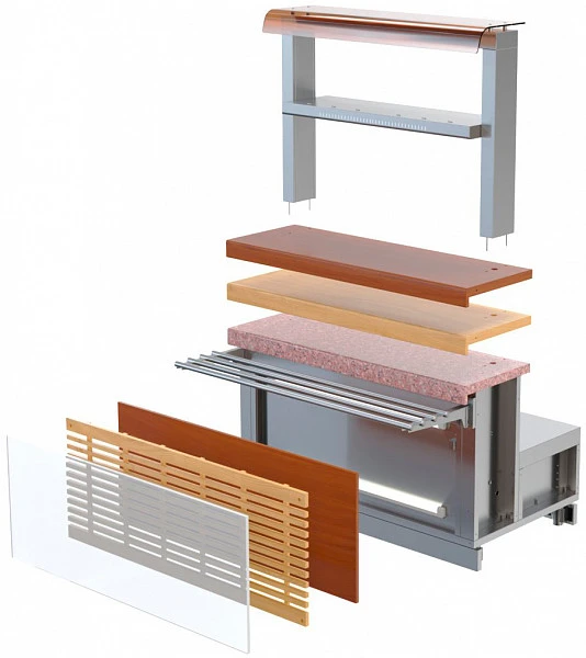 Мармит для 1-х блюд Atesy Регата М1.3С-1370-02