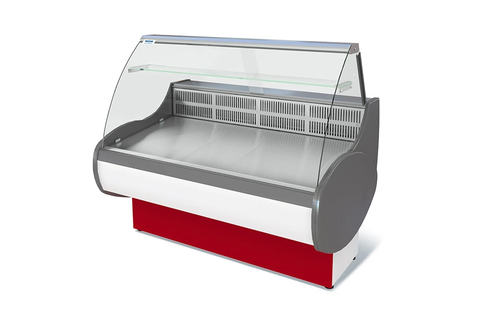 Витрина холодильная среднетемпературная ВХС-1,2 Таир (NEW, стат., без фронт. пан.)