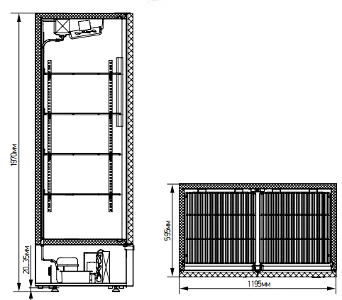 Холодильный шкаф Марихолодмаш ШХ-0,80 М