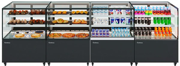 Витрина кондитерская Полюс KC78-110 VV 0,9-1