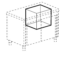 ДИСПЕНСЕР ВСТРАИВАЕМЫЙ ДЛЯ ПОДНОСОВ APACH CHEF LINE LDTDI5337
