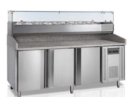 СТОЛ ДЛЯ ПИЦЦЫ TEFCOLD PT1300 + VK38-200