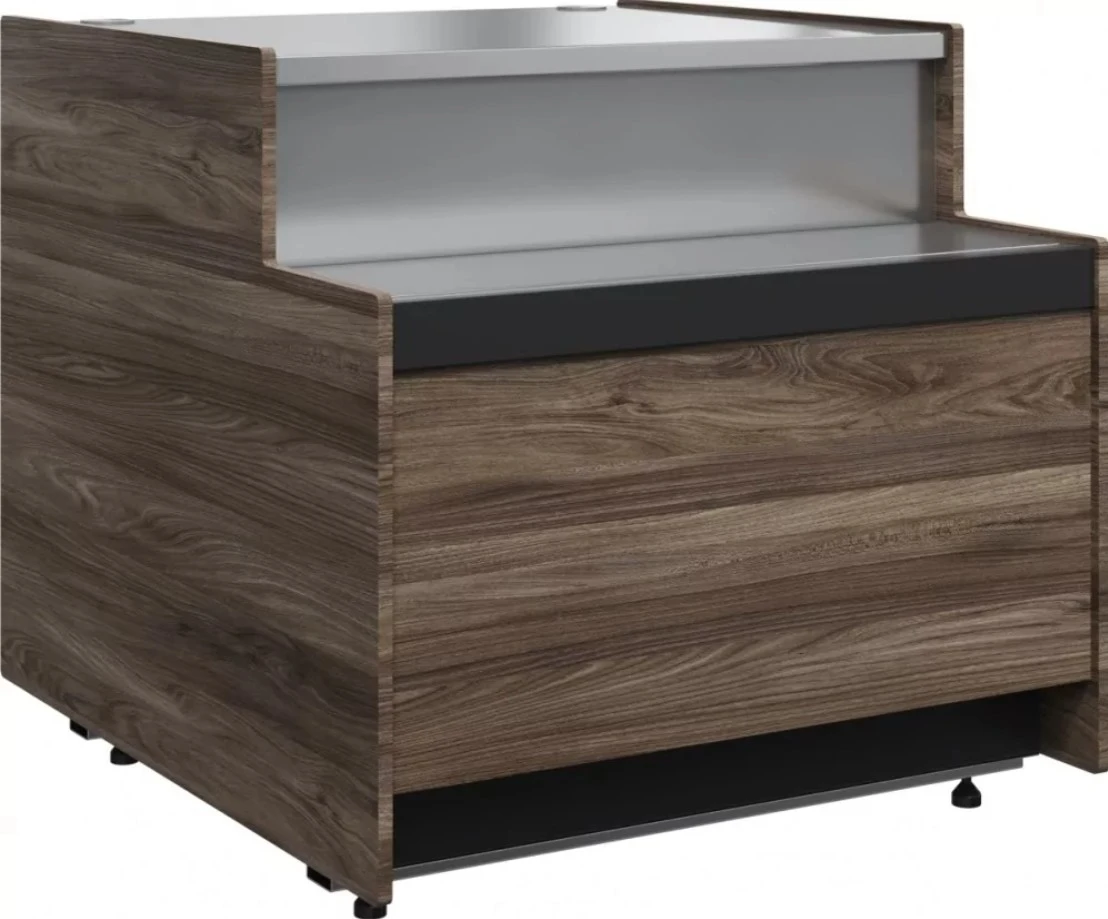 Прилавок нейтральный серии GC110 N 1,25-7 (П-1,25 Carboma GC110) Ral9006