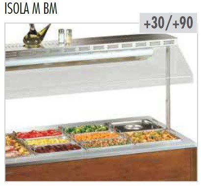 СТОЛ ШВЕД.ПОДОГР.ПАРОВОЙ ISOLA 6 M BM СВЕТ.ОРЕХ