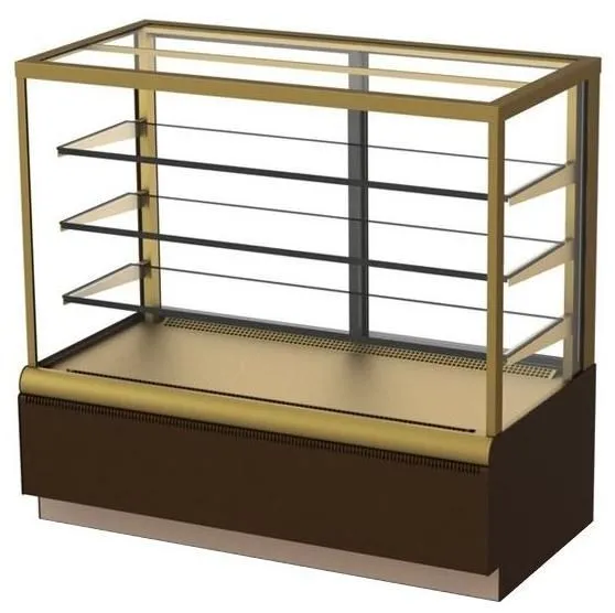 Витрина кондитерская Полюс KC70 VM 1,3-1 LIGHT (ВХСв - 1,3д Carboma Cube Техно)