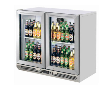 ШКАФ ХОЛОДИЛЬНЫЙ БАРНЫЙ СО СТЕКЛ. ДВЕР. TURBOAIR TB9-2G-OD-900