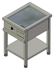 Теппан электрический «Вулкан-Heidebrenner» ЕТP1 "Агано"