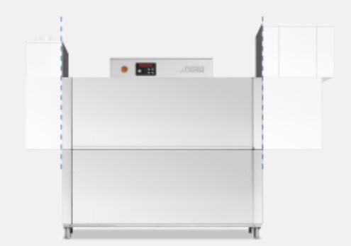 МАШИНА ПОСУДОМОЕЧНАЯ DIHR RX 164 E SX+DR24+XP