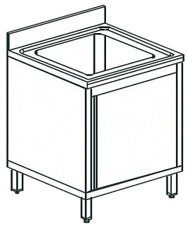 Ванна моечная Apach Chef Line LS97-65HD