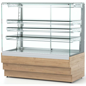 Витрина тепловая напольная Челябторгтехника RKH41A Crystal 3 полки