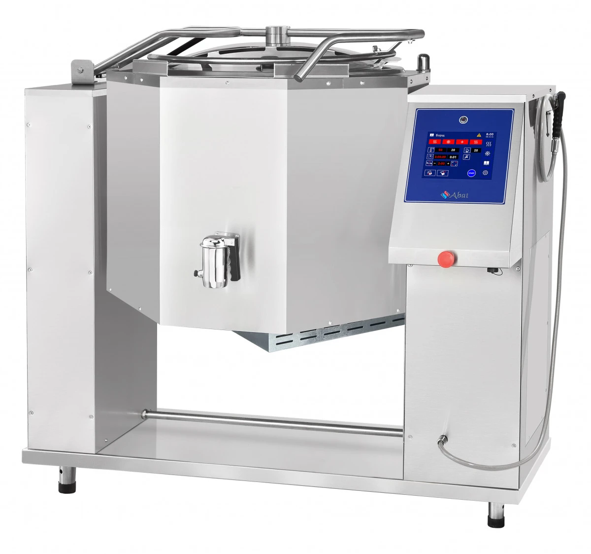 Котел пищеварочный Abat КПЭМ-200-ОМП со сливным краном