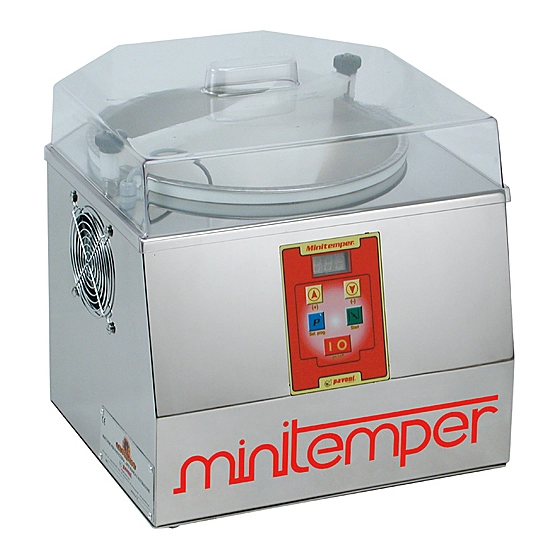 Темпер для шоколада Pavoni Minitemper