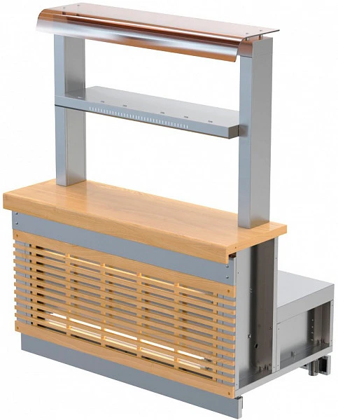 Мармит для 1-х блюд Atesy Регата М1.2-1370-02 2-х конф.