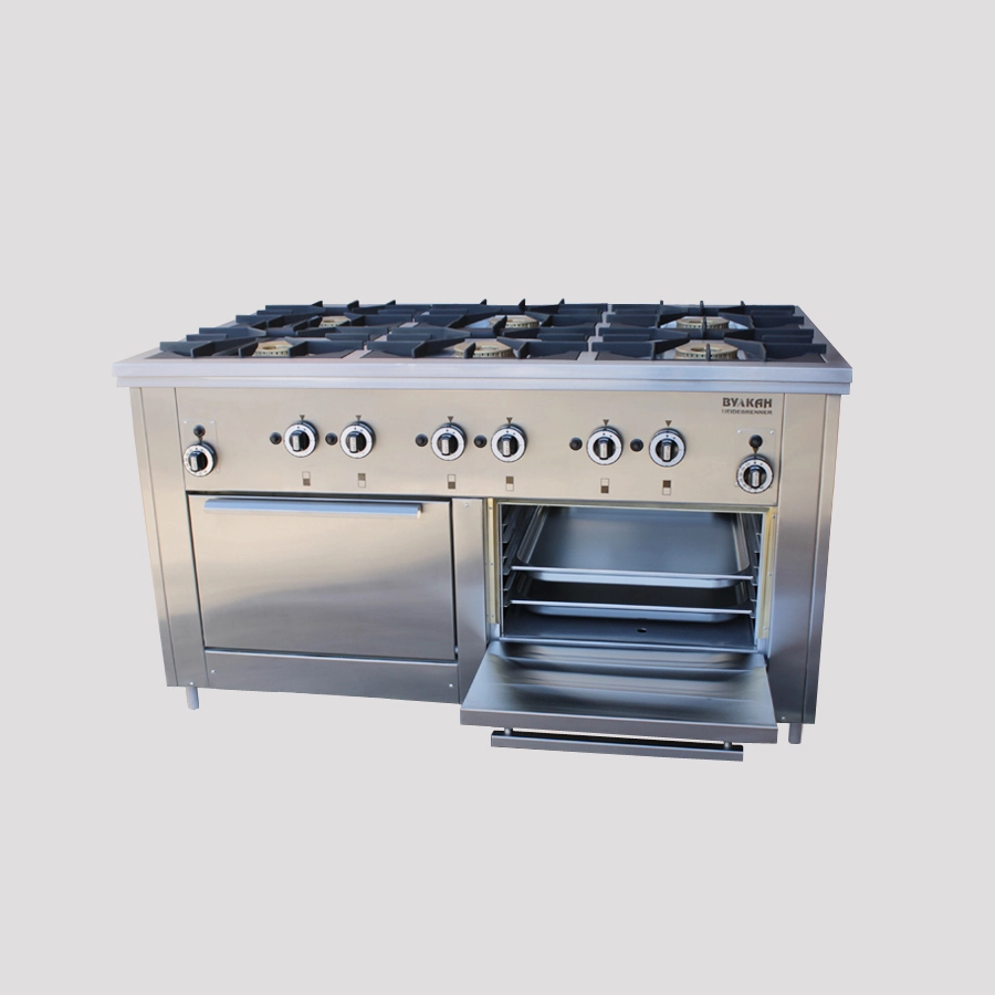 Плита Вулкан-Heidebrenner ПРГ-IIA-6 2ДШ Maxi, 82312, газовая