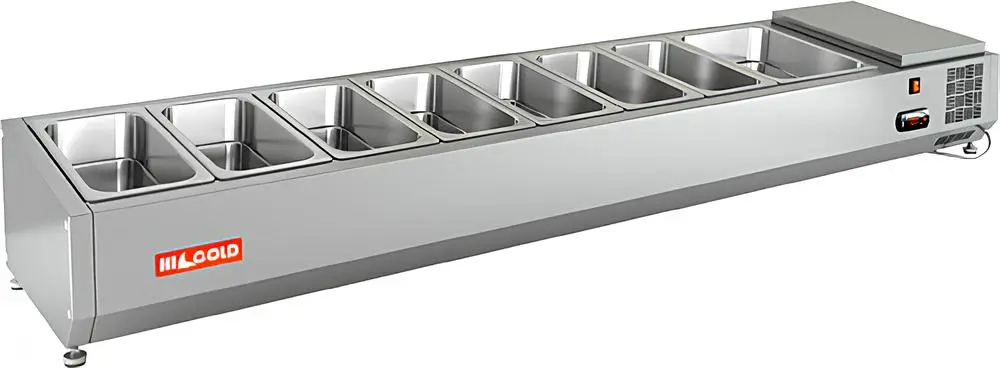 Холодильная витрина для ингредиентов Hicold VRTO 1835