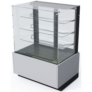 Витрина холодильная напольная Челябторгтехника RKM11CA Фортуна 3 полки (RAL 7024)