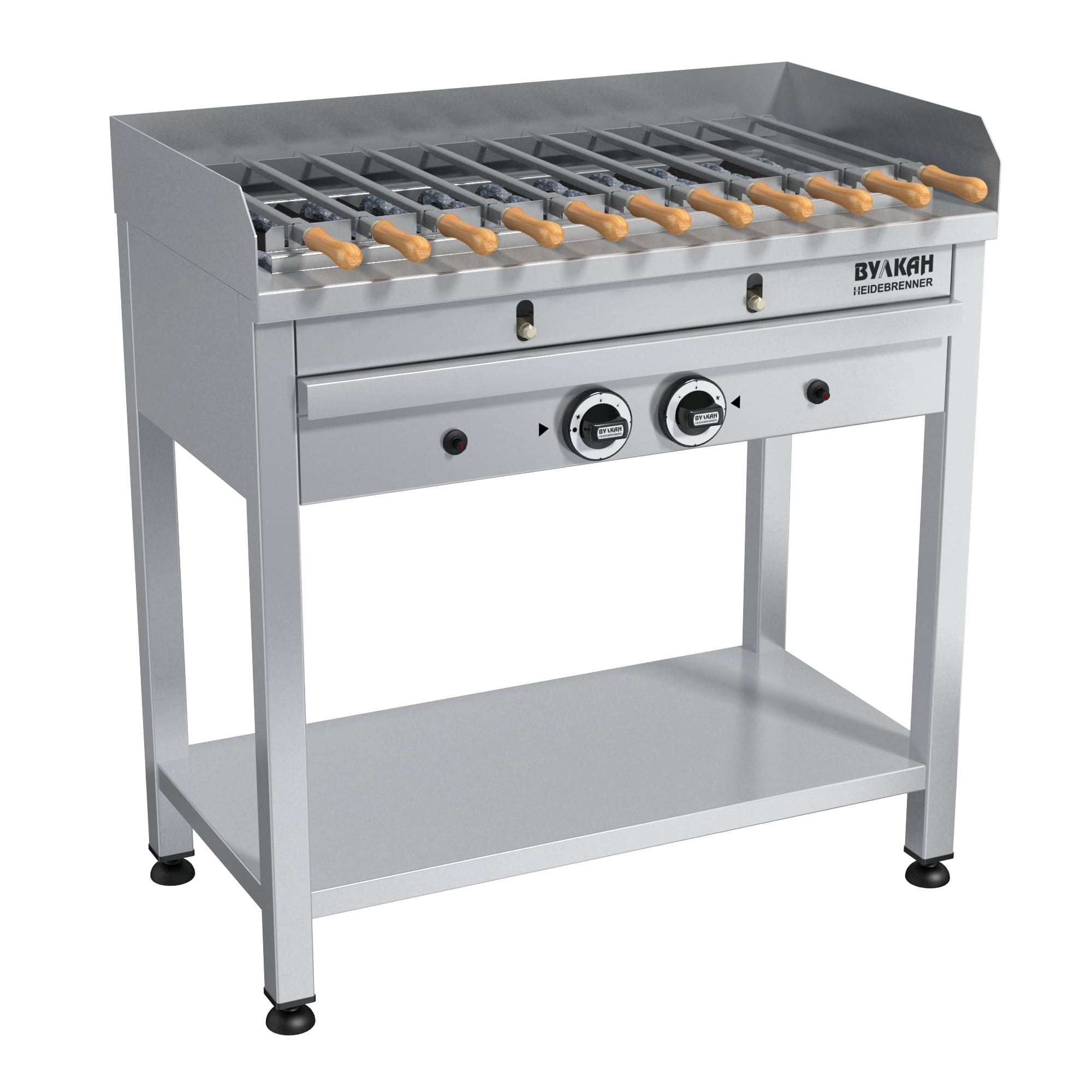 ШАШЛЫЧНИЦА ГАЗОВАЯ BPD 02 "КАРАДАГ" АРТ.8008