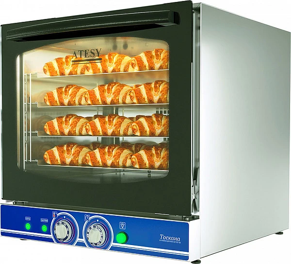 Печь конвекционная электрическая Atesy Тоскана КП-4-430/330-01