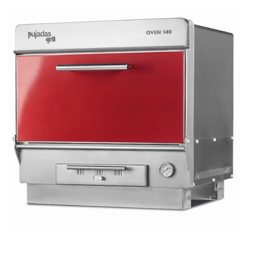 Печь на древесном топливе Pujadas OVEN 140, красный