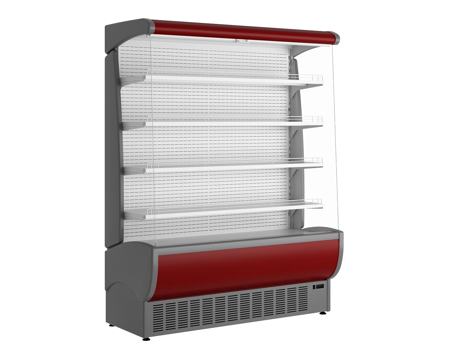 ВИТРИНА ХОЛОДИЛЬНАЯ ФЛОРЕНЦИЯ ВХСП-1,6 (КРАСНАЯ)