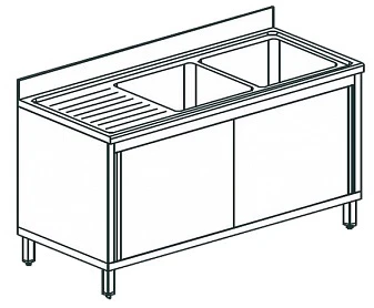 Ванна моечная Apach Chef Line L2S166-54LWSD