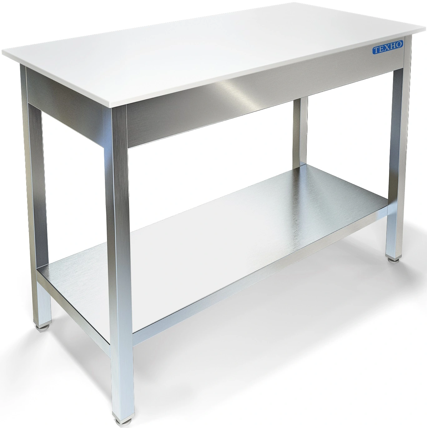 Стол производственный СП, мод.СП-433/1507 со столешницей из полипропилена