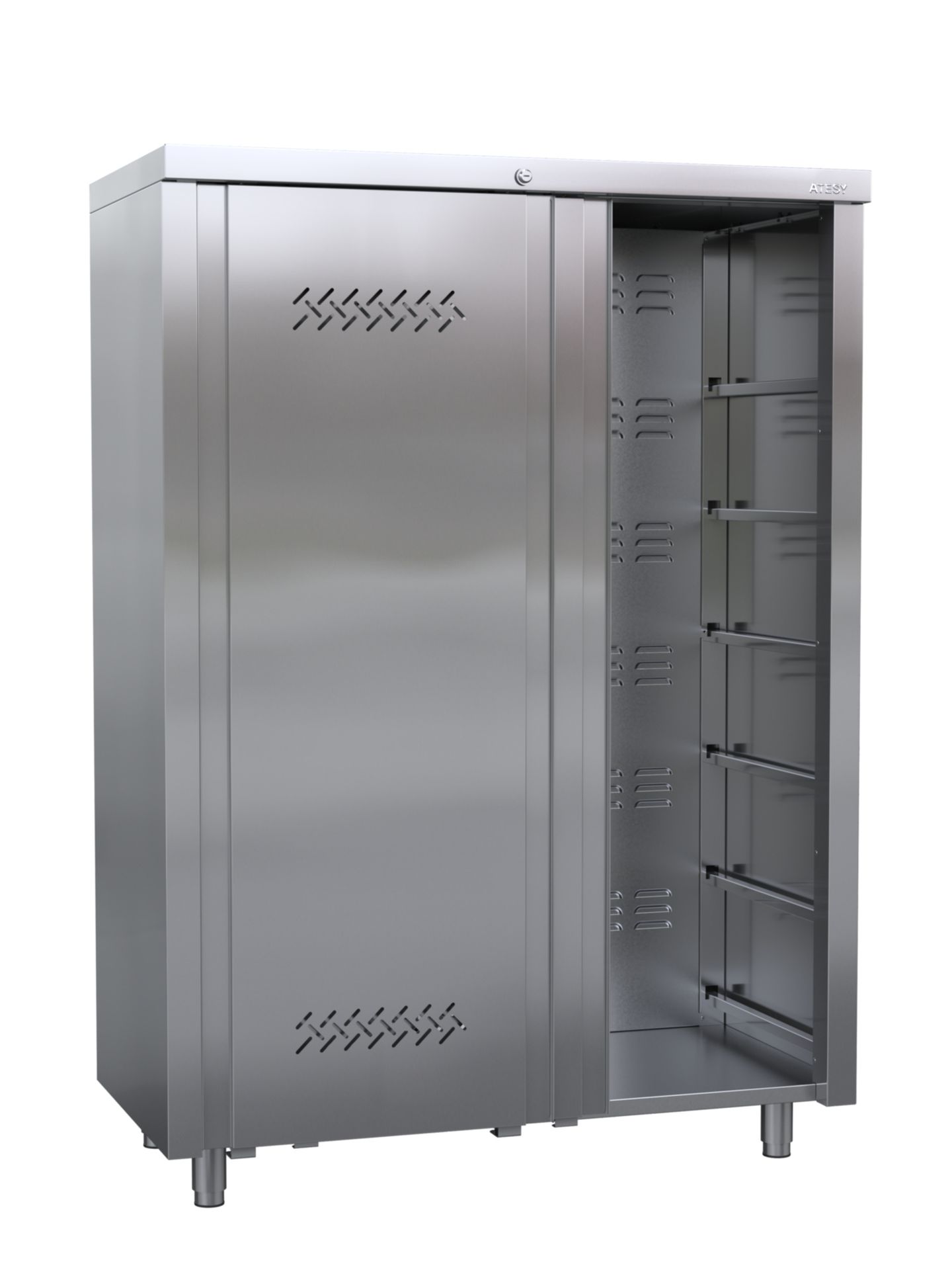 ШКАФ Д/ХЛЕБА ШКАФ ДЛЯ ХЛЕБА ШЗХ-С-1500.600-02-К (БЕЗ ПОЛОК)