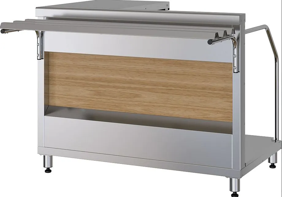 Прилавок кассовый тип ПК мод.ПК11 (1120мм, универсальный, левый/правый)