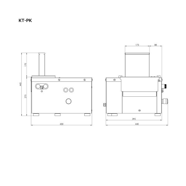 Тендерайзер Koneteollisuus (KT) KT-PK (380V)