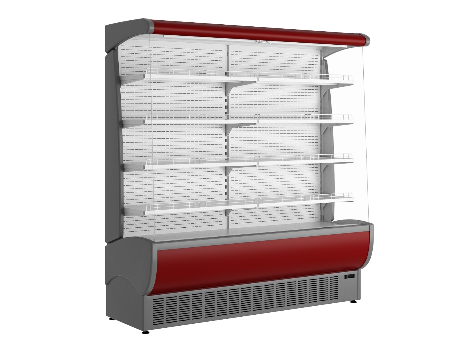 ВИТРИНА ХОЛОДИЛЬНАЯ ФЛОРЕНЦИЯ ВХСП-1,9 (КРАСНАЯ)