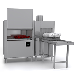 МАШИНА ПОСУДОМОЕЧНАЯ APACH ARC100 (T101) ТУННЕЛЬНАЯ ДОЗ+CW+СУШ УГ Л/П