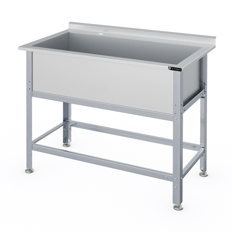 ВАННА МОЕЧНАЯ СВАРНАЯ KAYMAN ВМБ-611/1010-А