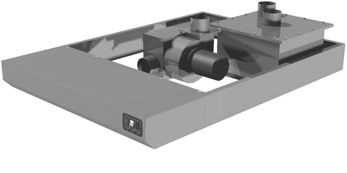 КОЗЫРЕК С ПАРОКОНДЕНСАТОРОМ ДЛЯ РОТАЦИОННЫХ ПЕЧЕЙ APACH BAKERY LINE СЕРИИ B46