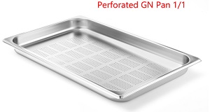 Гастроемкость перфор. 1/1 Н=20, нерж.сталь E1120P