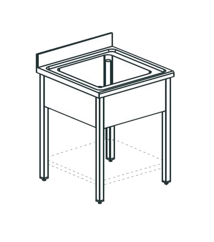 ВАННА МОЕЧНАЯ APACH CHEF LINE LS66-44