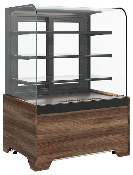 Витрина кондитерская Полюс KR70 VM 0,9-1 LIGHT (9005)