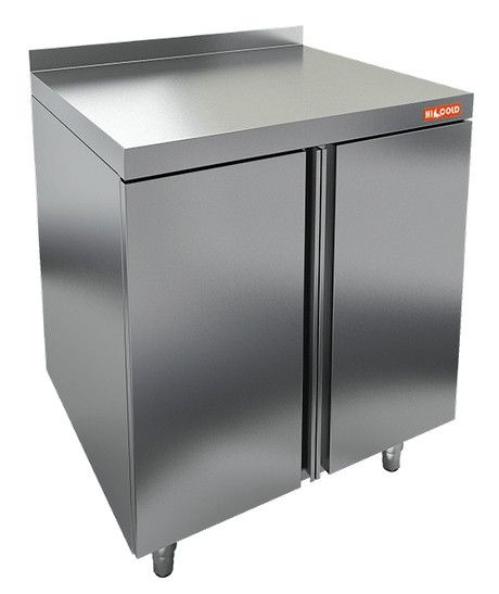 НБМСЗ-8/6Б модуль барный с бортом - стол закрыт., дверцы распашные, 800х600х850мм, HICOLD RUS