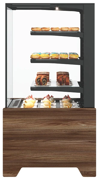 Витрина кондитерская Полюс KC70 VM 1,3-1 LIGHT (версия 2.0) (9005-0109)