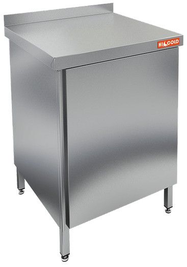 НСЗ-6/6БП стол закрытый с правой распашн. дверцей, пристен., HICOLD RUS