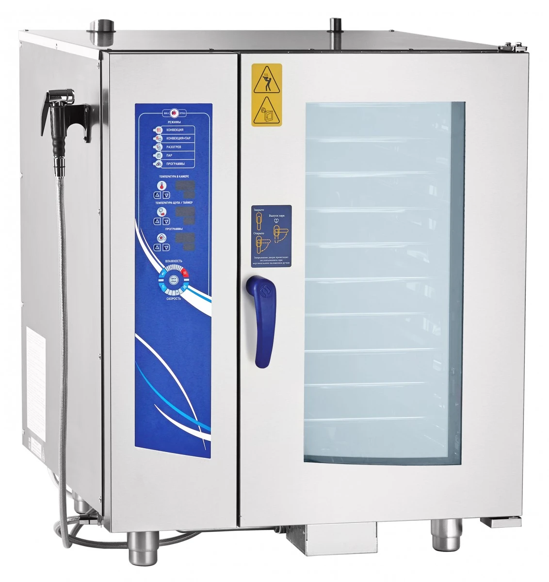 Пароконвектомат Abat ПКА 10-1/1ВМ2-01 (автоматическая мойка)