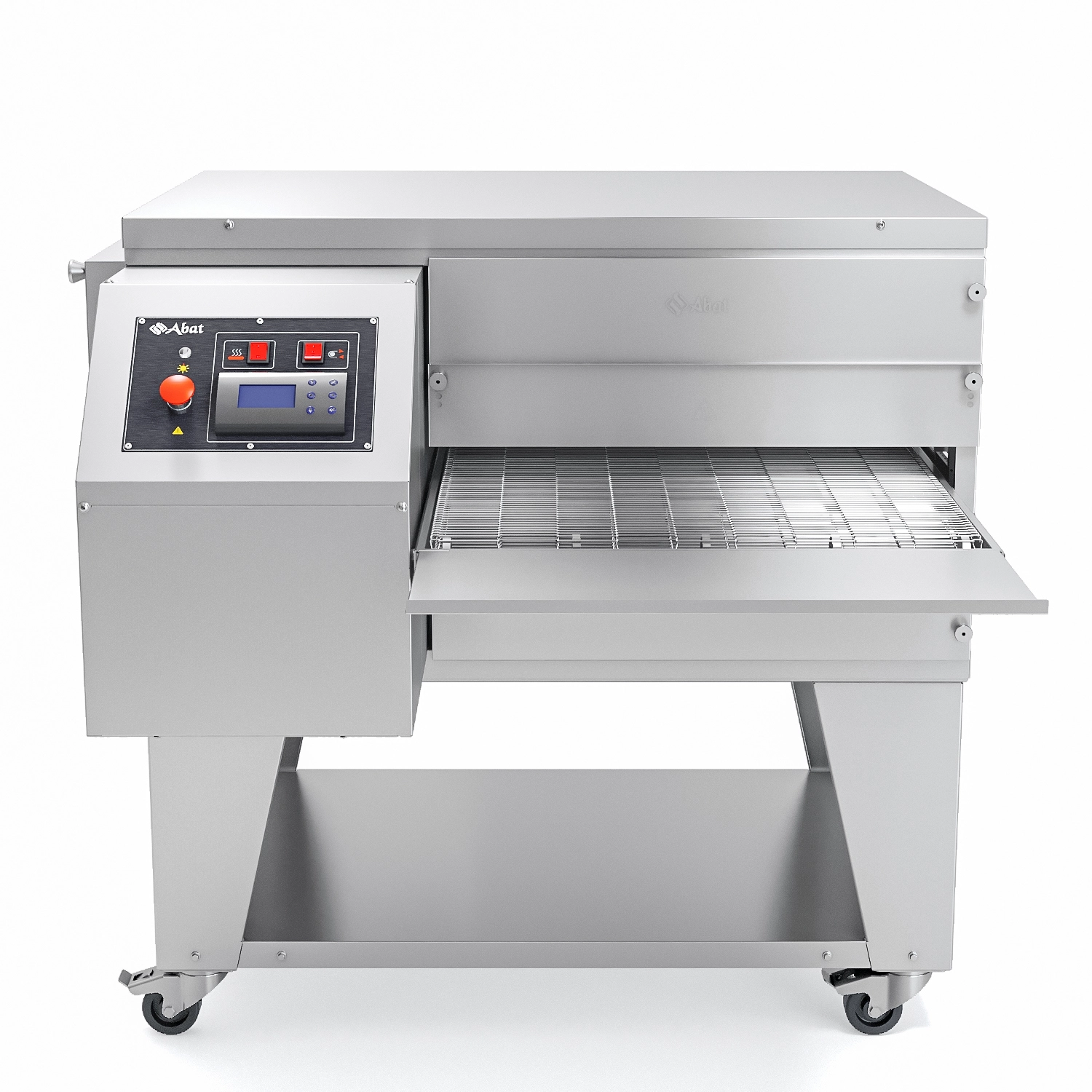 Печь электрическая конвейерная для пиццы ПЭК-600 с дверцей