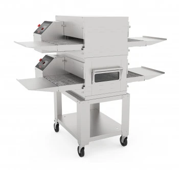 Печь электрическая для пиццы ПЭК-400П с дверцей, конвейерная