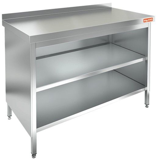 НСЗО-10/7Б стол закрытый с 3-х сторон, пристенный (1000х700х850), HICOLD RUS