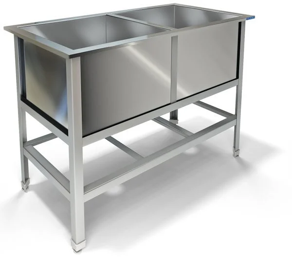 Ванна моечная двухсекционная Техно-ТТ ВМ-22/600