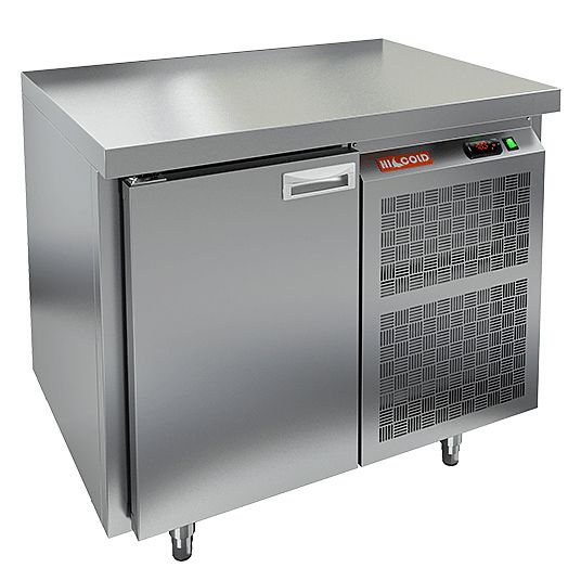 GN 1/TN О стол охл.(-2+10), островн., 1 дверь, 900х700х850мм, HICOLD RUS