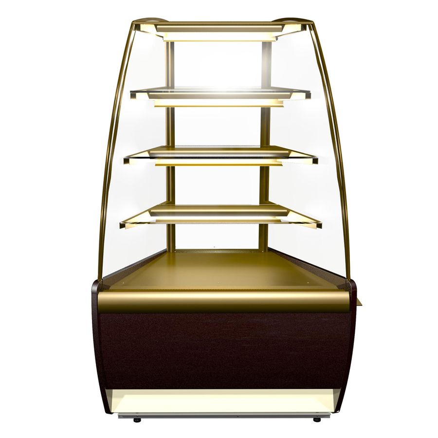 Витрина кондитерская Полюс K70 VM-3 LIGHT 0012-0109 (ВХСв-У1д Carboma)